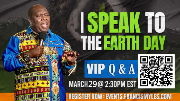 [Zoom]  I Speak to the Earth Day VIP Q & A - March 29 @ 2:30PM EST