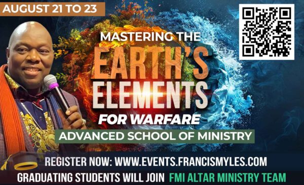 [LIVESTREAM] Mastering The Earth’s Elements For Warfare  - AUG 21-23, 2025